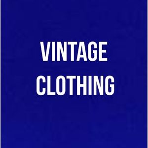 Vintage clothing in wearable condition